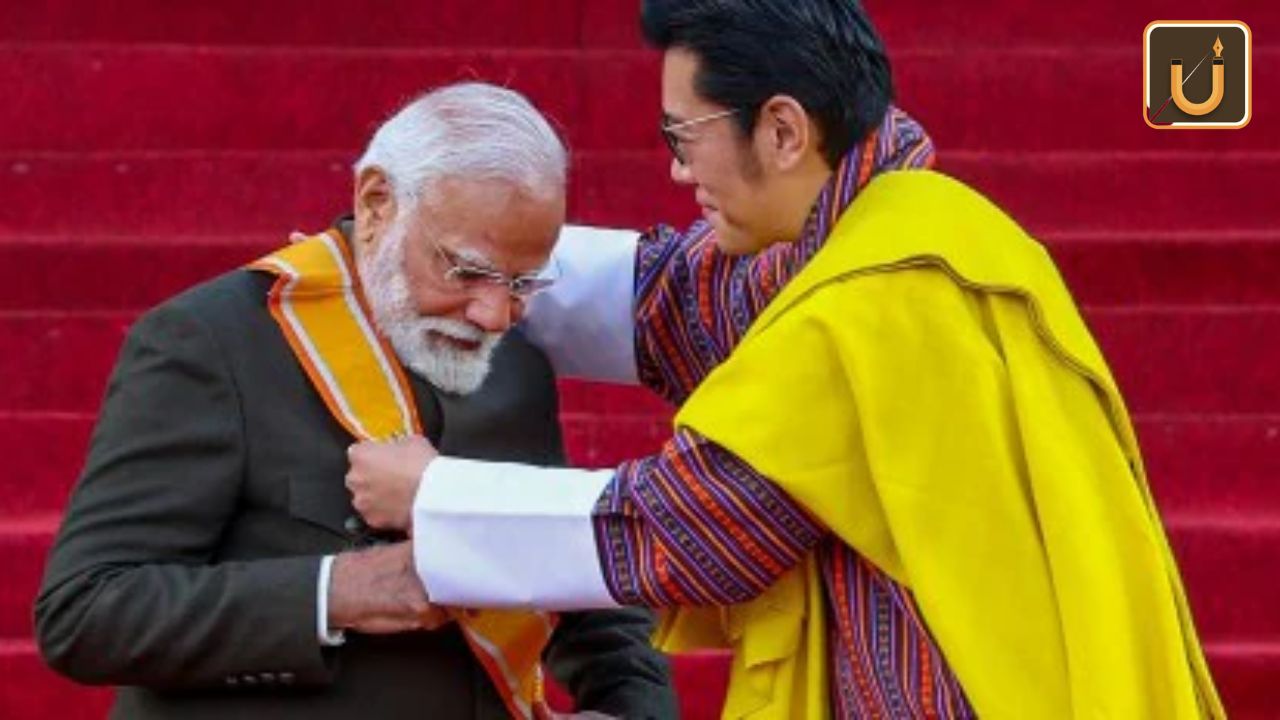 Usthadian Academy / PM Modi Honoured with Bhutan’s ‘Order of the Druk Gyalpo’ Award